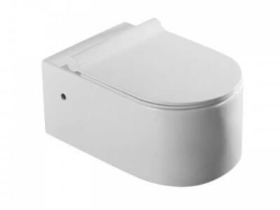 Come funziona un bagno appeso senza flange?
